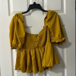 NWOT SHEIN curve off the shoulder top